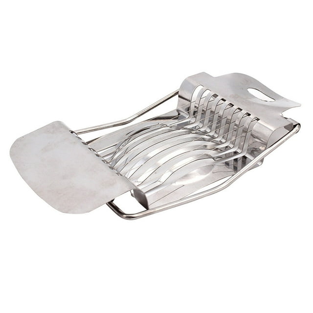 Troglfold Egg Cutter Heavy Duty Metal Egg Slicer Egg Cutter