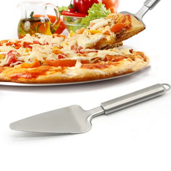 Troglfold Flatware Stainless Steel Pizza Spatula for Home and Parties,10.24"X2.36"X0.39"