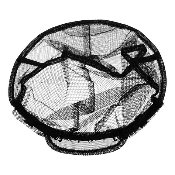 LABSERRON Wig Hat Black Mesh Elastic Material Women Daily Use Travel 1Pack 10.2x5.5in