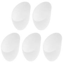 Troglfold Lamp Shade 5Pcs Plastic Lamp Shade Replacement Cover for Floor Lamp and Ceiling Fan - White,5.35"X4.33"X1.57"