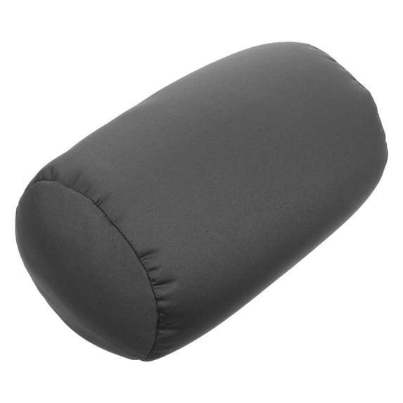 Troglfold Microbead Pillow Round Cervical Support Pillow Comfortable Neck Pillow Roll Car Lumbar Pillow Roll,12.4"X7.09"X5.59"