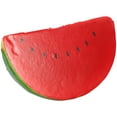 thumbnail image 1 of Troglfold Photography Props Fake Watermelon Slices Foam Model Red Simulation Fruit Prop Decoration,8.66"X4.53"X2.95", 1 of 11