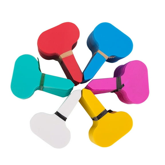 Troglfold Plant Tag 200pcs Waterproof T-Type Plant Labels for Garden and Vegetables,2.76"X1.97"X0.02"