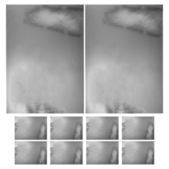 Troglfold Silver Mirror Card 10 Sheets A4 Silver Card Metallic Mirror Board Card Reflective Shimmer Mirror Sheets Diy Children'S Handmade Paper For Birthday Party Decorations,11.69"X8.27"X0.04"