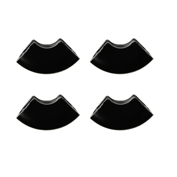 Troglfold Table Hairpin Leg Cover 4pcs Hairpin Table Legs with Rubber Floor Protectors,1.18"X0.59"X0.59"