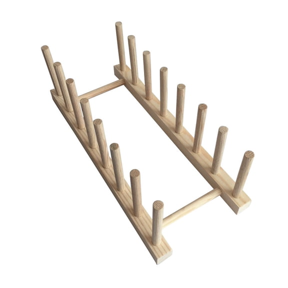 Troglfold book rack Multifunctional Wooden Plate Rack Books Wood Stand Display Holder Photo Frame Stander Holder DIY Decor,12.2"X4.92"X0.39"
