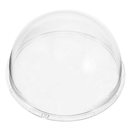 Security Camera Dome Cover Protective for Indoor Outdoor Decoration Transparent Acrylic