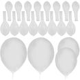 thumbnail image 1 of 200pcs Clear Latex Balloons Decorative Transparent Balloon Party Layout Props, 1 of 11