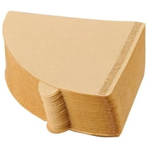 LABSERRON Brown Paper Coffee Filters 100Pcs 4.0x3.9x0.004In