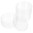 thumbnail image 1 of Troglfold culture dish 10pcs Sterile Petri Dishes with Lids 9cm for Lab Culture,3.54"X3.54"X0.59", 1 of 10