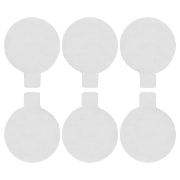 100pcs Blank Adhesive Dot Stickers Round Labels for Gifts and Envelopes Easy to Use No Trace Left