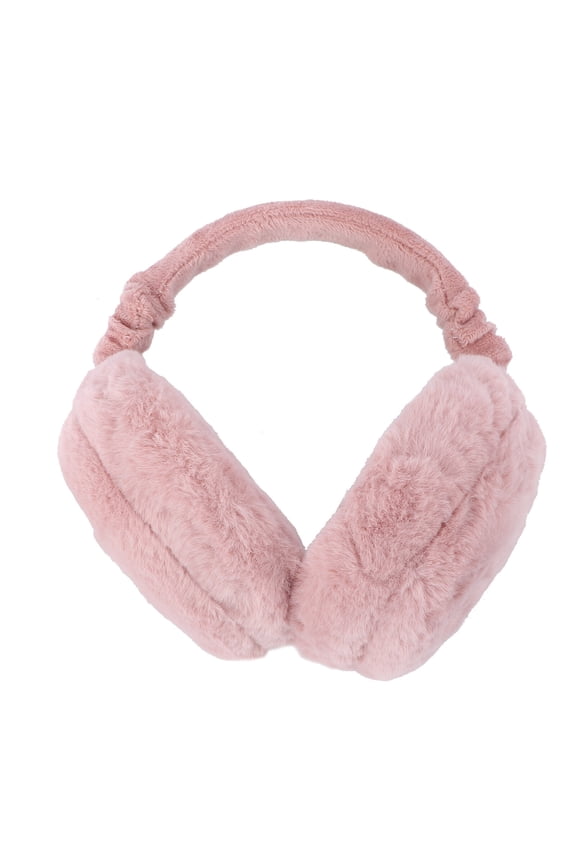earmuffs Winter Ear Muffs for Women & Men - Soft & Furry Outdoor Ear Warmers (Black),5.31"X6.3"X1.97"