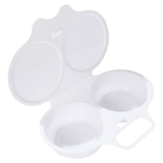 LABSERRON Simple Microwave Egg Steamer for Household 1Pcs 6.5X4.5X1.2In