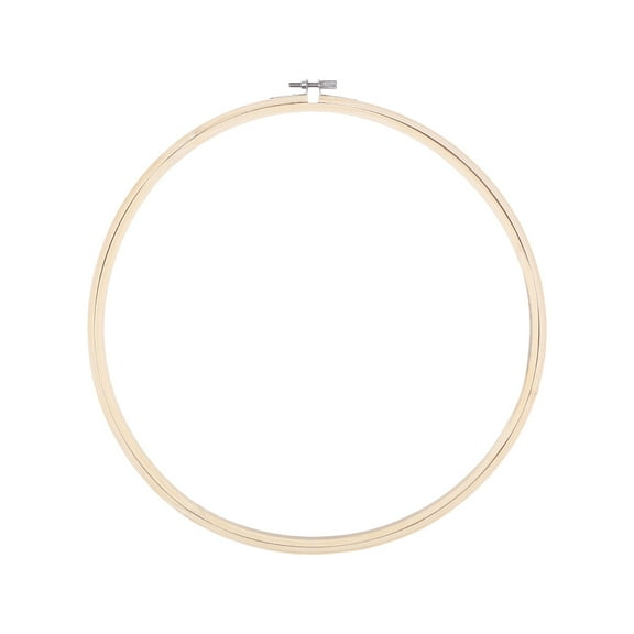 Troglfold embroidery hoop 12" Circle Cross Stitch Embroidery Hoop for Traditional Hand Sewing Craft,11.81"X11.81"X0.39"
