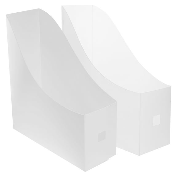 Troglfold file drawer organizer Desktop Magazine Rack File Organizer for Home Office (2pcs),10.63"X9.45"X3.54"