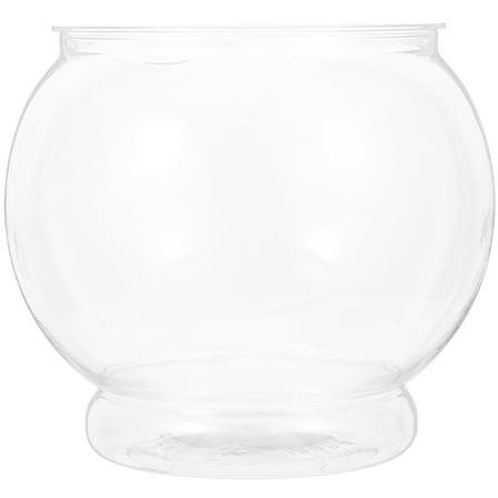 Troglfold fish bowl Glass Bubble Bowl Fish Tank Small Goldfish Terrarium Globe Vase for Betta Fish,5.91"X5.91"X5.12"