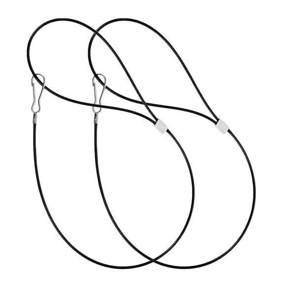 Troglfold gate lock pull 2pcs Fence Gate Latch Pull String Gate Latch Strings Latch Cables for Wooden Fences,12.2"X2.76"X0.08"