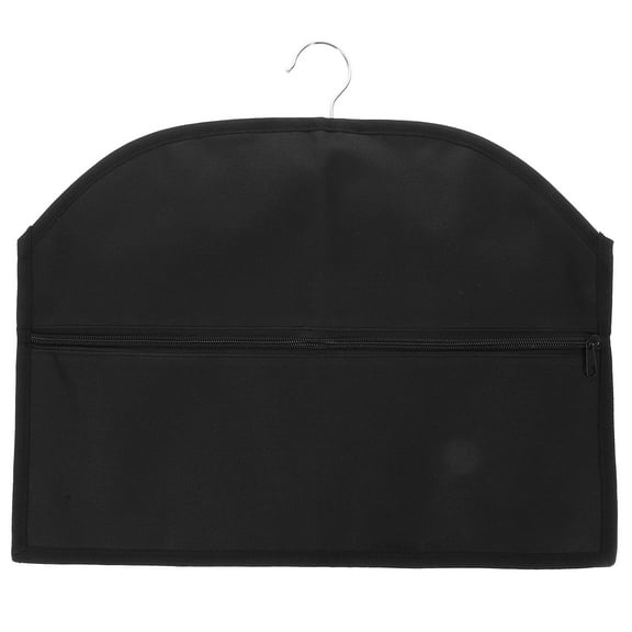LABSERRON Hanging Storage Bag Black 1Pack 17.5X12.6X0.8In