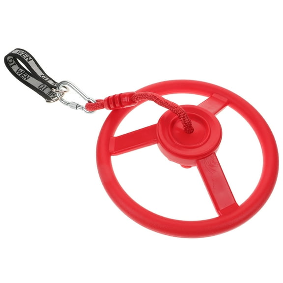 Troglfold indoor gym ring Swing Wheel Obstacle for Kids Jungle Hanging Monkey Indoor/Outdoor Playground,10.24"X10.24"X2.36"