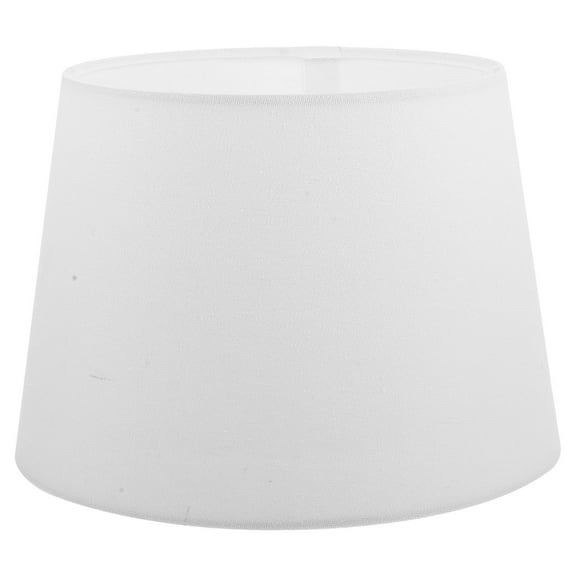 LABSERRON Replacement Lampshade White Fabric 1Pcs 9.82x9.82x7.07in