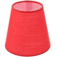 thumbnail image 1 of Troglfold lamp shades Small Barrel Fabric Lampshade Clip On Bulb for Floor/Table Lamp,5.51"X5.51"X5.12", 1 of 10