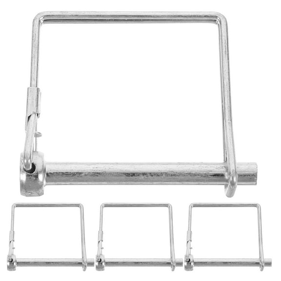 Troglfold lock pin 4pcs Locking Coupler Pin Hitch Pin Trailer Hitch Pin Heavy Duty Safety Trailer Pins,2.36"X1.97"X0.24"