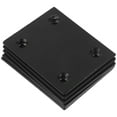 thumbnail image 1 of Troglfold metal plate 5pcs Flat Bracket Replacement Mounting Plate Iron Corner Bracket Mending Plate,2.4"X1.93"X0.08", 1 of 10