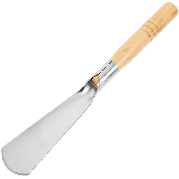 Troglfold mini shovels Stainless Steel Garden Spade with Wood Handle for Transplanting and Cultivating,12.2"X2.13"X0.98"