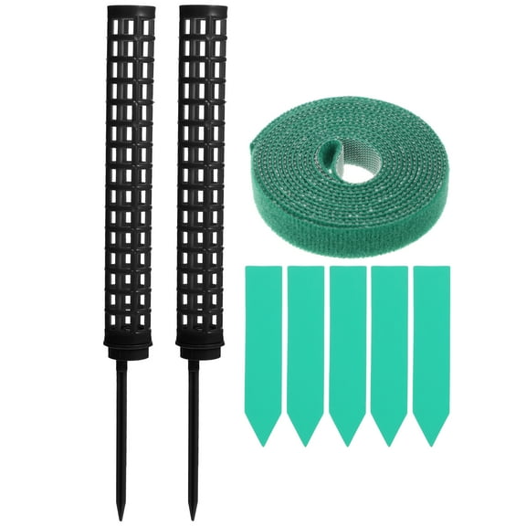 LABSERRON Support Column Black PVC 1 Set for Vine Plants