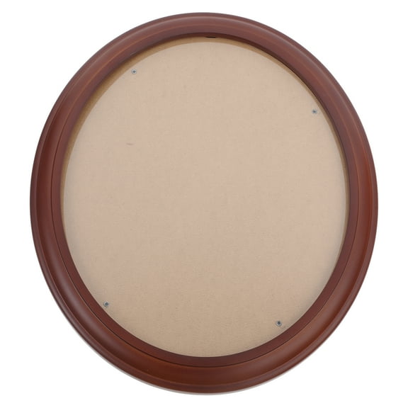 FRCOLOR Oval Picture Frame for Living Room Wooden Wall Hanging 1Pack 12 Inches