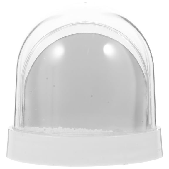 Troglfold photo snow globe Miniature DIY Sublimation Photo Snow Globe Globe Snow Globe for DIY,3.54"X3.54"X3.35"