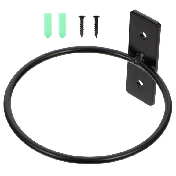 Troglfold plant holder wall mount 1 set of Wall Planter Ring Flower Pot Hanging Rack Railing Hanging Flowerpot Stand,5.91"X5.91"X3.03"