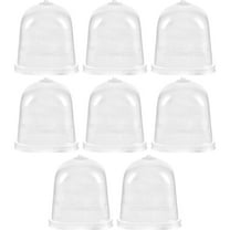 Troglfold plant nursery hood Transparent Plant Dome 8pcs Garden Cloche for Freeze Protection and Greenhouse,4.33"X4.02"X4.02"