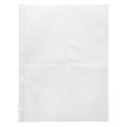thumbnail image 1 of Troglfold postcard sleeves 20 Sheets of Photo Pages for Photo Album Creative Photo Book Pages Loose-leaf Pages Clear Page Sleeves,12.2"X9.06"X0.04", 1 of 10