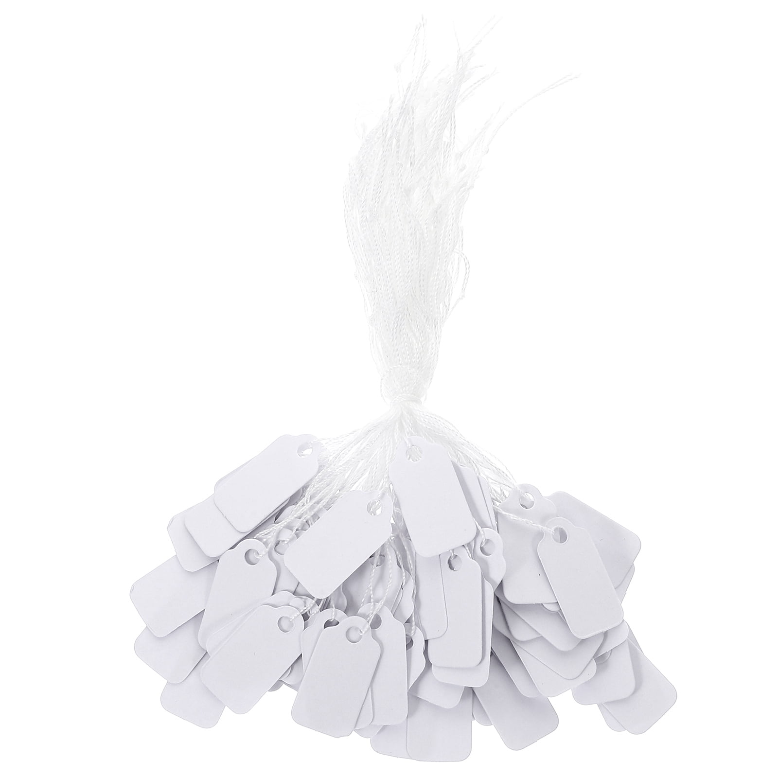 LABSERRON Bulk Clothes Tags White Paper Retailers 300Pcs - Walmart.com