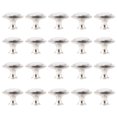 thumbnail image 1 of Troglfold pull handle 20pcs Stainless Steel Furniture Knobs Cabinet Drawer Pulls,0.91"X0.91"X0.83", 1 of 10
