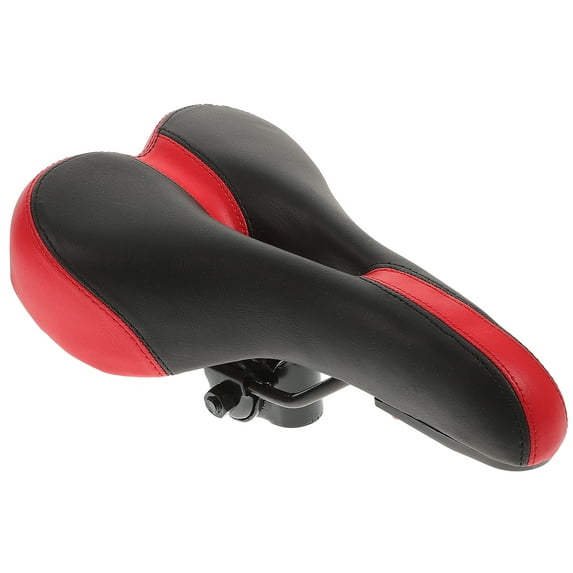 Troglfold saddle Bike Cushion Padded Saddle Pad for Mountain Bike - Red,10.63"X5.91"X2.36"