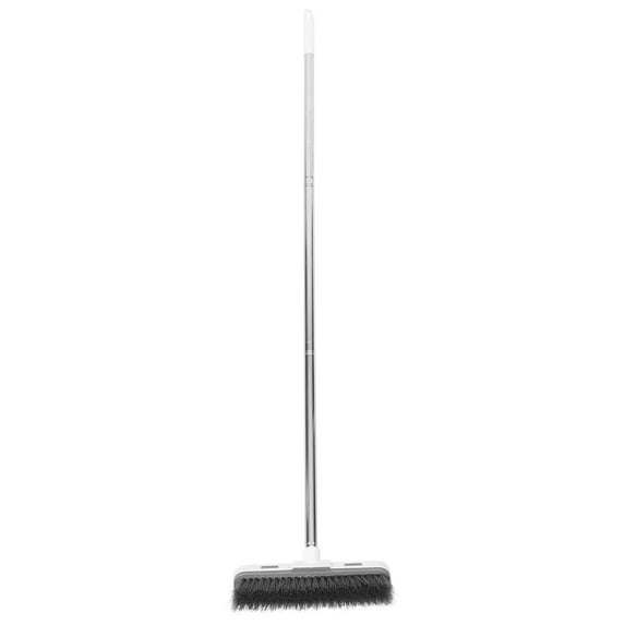 Troglfold scrub mop Stainless Steel Scrub Mop Squeegee with Long Handle,51.18"X8.66"X1.18"