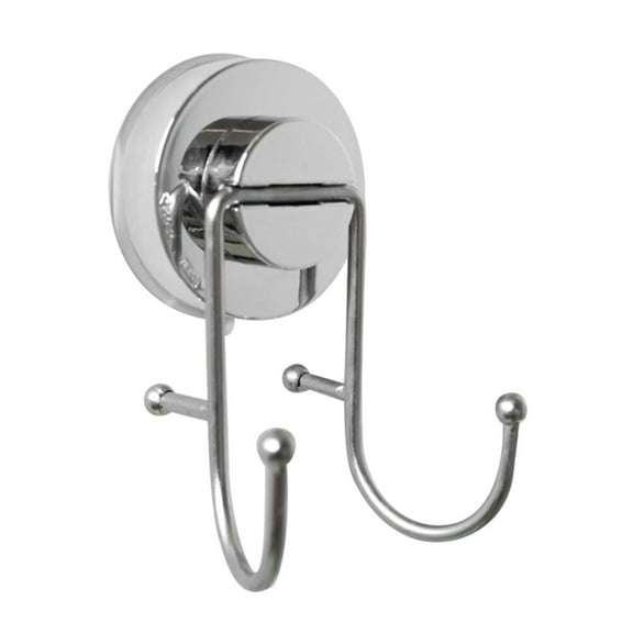 LABSERRON Seamless Strong Double Hooks Stainless Steel Suction Cup Easy Installation