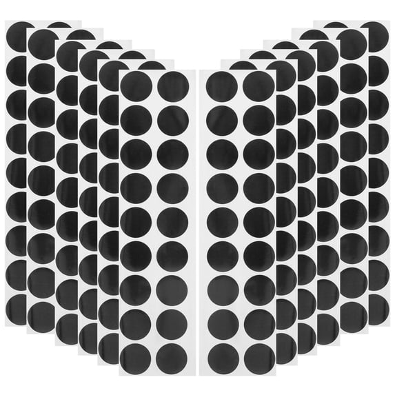 Troglfold shooting target paper 900pcs Shooting Target Stickers - Self-Adhesive Dots on Cardboard Sheets,0.79"X0.79"X0.04"