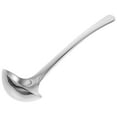 thumbnail image 1 of Troglfold soup spoons Stainless Steel Soup Ladle with Handle for Hotels,7.09"X2.36"X1.18", 1 of 10