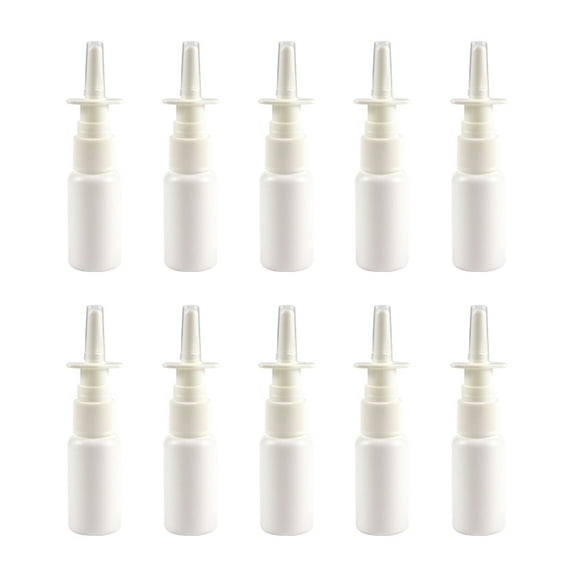 Troglfold spray bottle Nasal Spray Bottle 10ml Fine Mist Sprayer (10pcs),3.86"X0.91"X0.91"