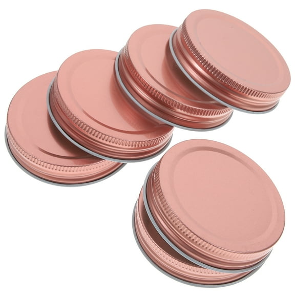 Troglfold sturdy jar lids 12pcs Regular Mouth Canning Lids 70mm Tinplate Jar Covers,2.76"X2.76"X0.59"