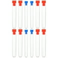 thumbnail image 1 of Troglfold test tubes 12pcs Plastic Test Tubes with Caps for Experiments, Propagation, Storage,4.53"X0.59"X0.59", 1 of 10