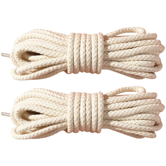 Troglfold thick rope laces 2pcs Sports Shoes Laces Replacement Sneakers Shoelaces Decorative Shoe Straps,47.24"X0.39"X0.39"