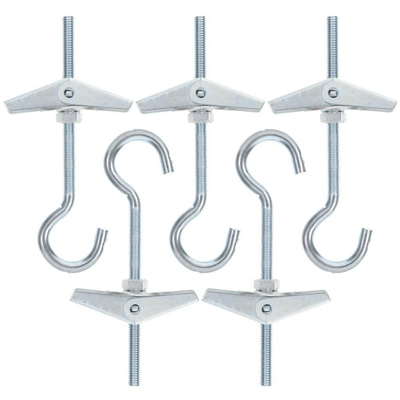 Troglfold toggle bolts 5 Sets Toggle Anchor Wing Nut Toggle Bolt For Drywall For Hanging Heavy Item,3.54"X0.79"X0.2"