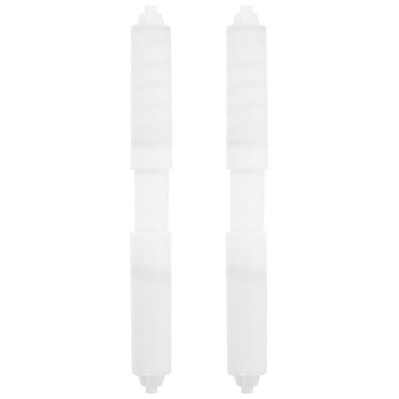 Troglfold toilet paper rod 2Pcs Toilet Paper Roller Holder Replacement Spindle Rod Toilet Tissue Roller Toilet Paper Box Rod,8.07"X0.87"X0.87"