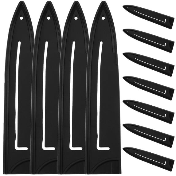 Troglfold useful knives covers 20Pcs Reusable Knives Protectors Cooking Knives Sheaths Chef Knives Cases Knives Protectors for Home,5.31"X0.98"X0.2"