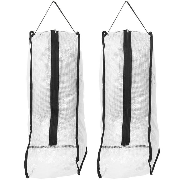 Troglfold zipper shoe bag 2Pcs Clear Boot Storage Bags Tall Organizers for Travel,18.9"X11.02"X7.87"