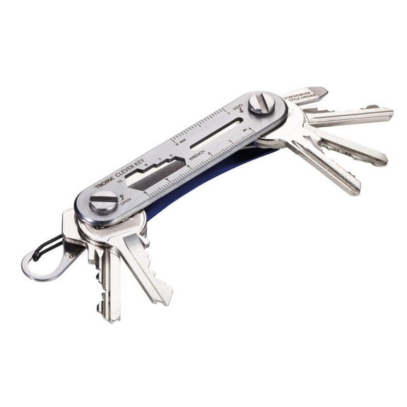 Troika Clever Key Organizer Pocket Tool Blue